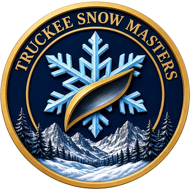 Truckee Snow Masters coin logo